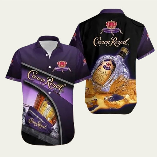Crown Royal Wine Hawaiian Shirt