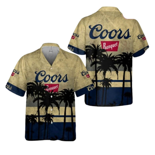 Coors Banquet Coconut Hawaiian Shirt