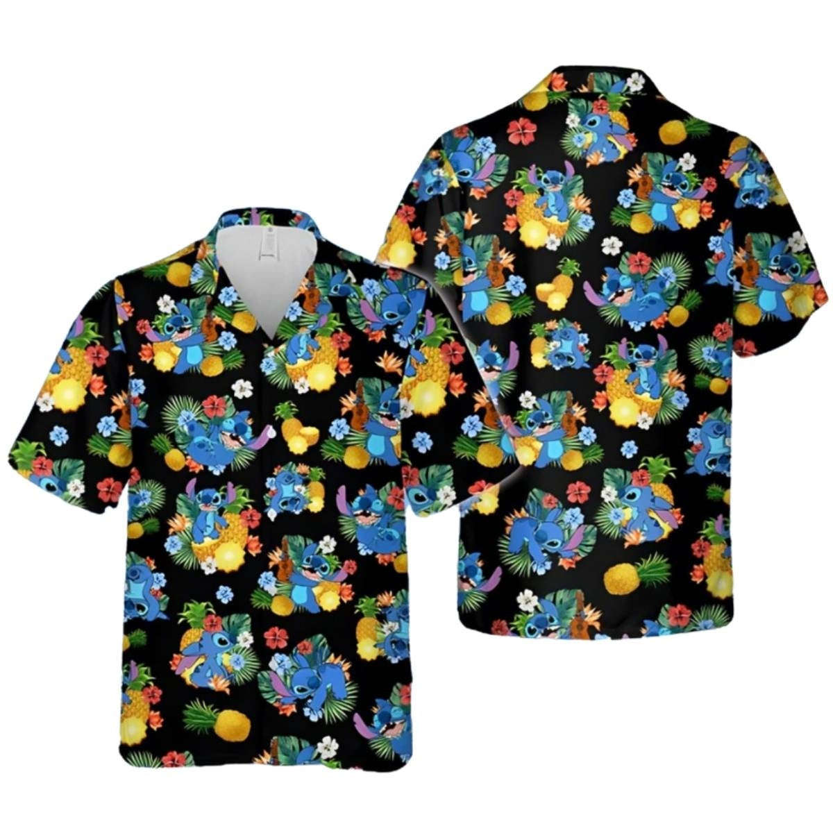 Tropical Beach Stitch Hawaiian Shirt