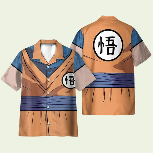 Dragon Ball Son Goku Cosplay Hawaiian Shirt