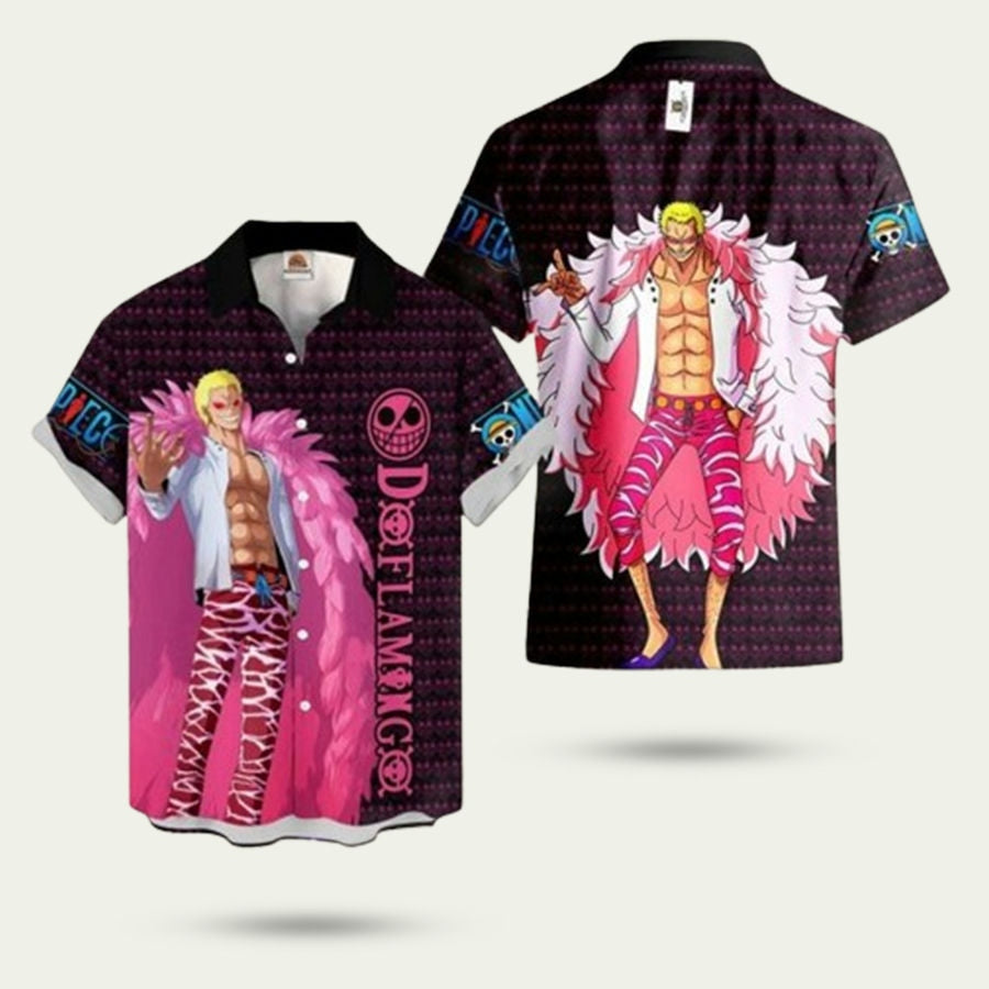Doflamingo One Piece Hawaiian Shirt