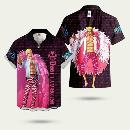 Doflamingo One Piece Hawaiian Shirt