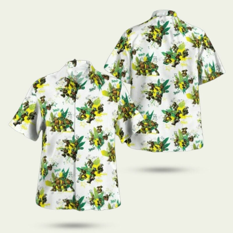 Teenage Mutant Ninja Turtles Aloha Hawaiian Shirt