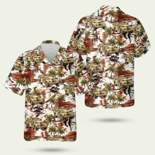 British Lrdg Truck Hawaiian Shirt