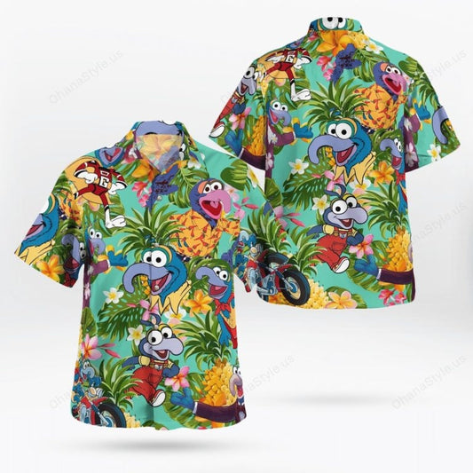 Gonzo The Muppet Pineapple Hawaiian Shirt