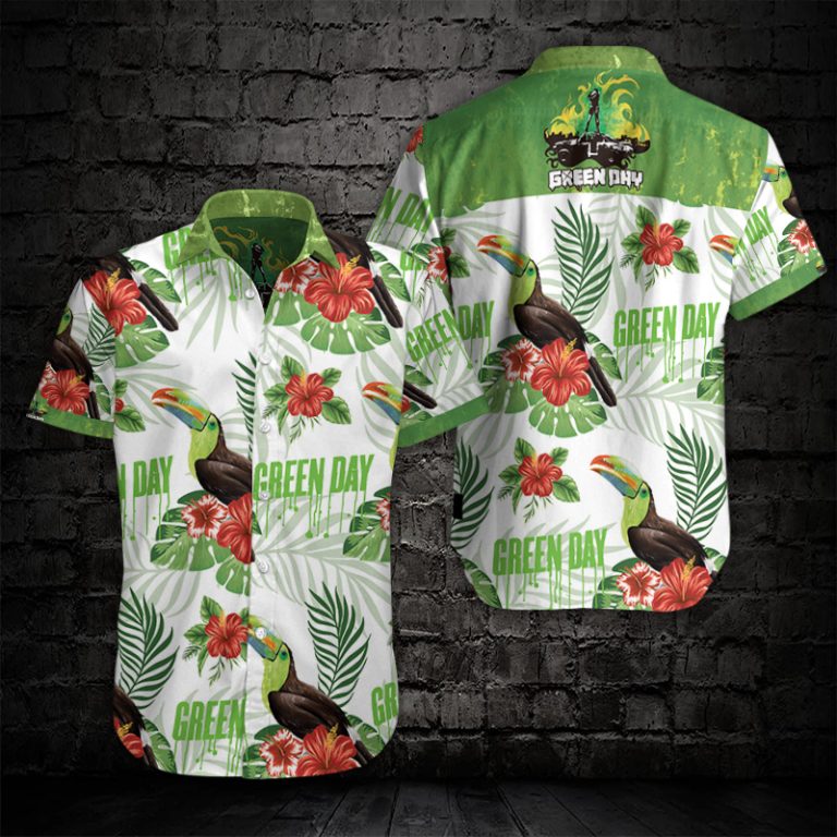 Green Day Hawaiian Shirt