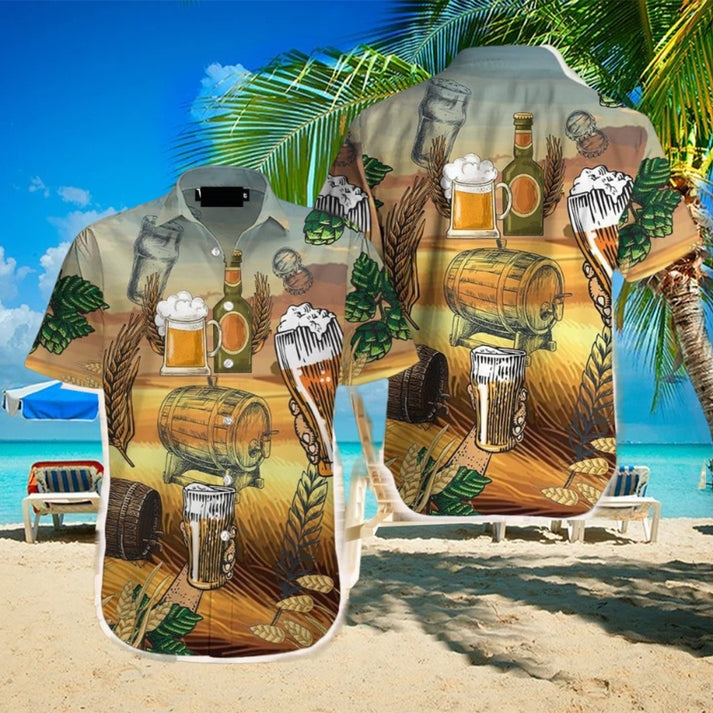 Oktoberfest Beer Hawaiian Shirt