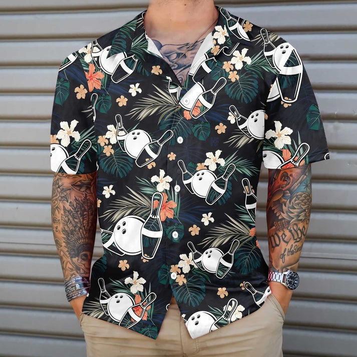 Tropical Bowling Hawaiian Shirt
