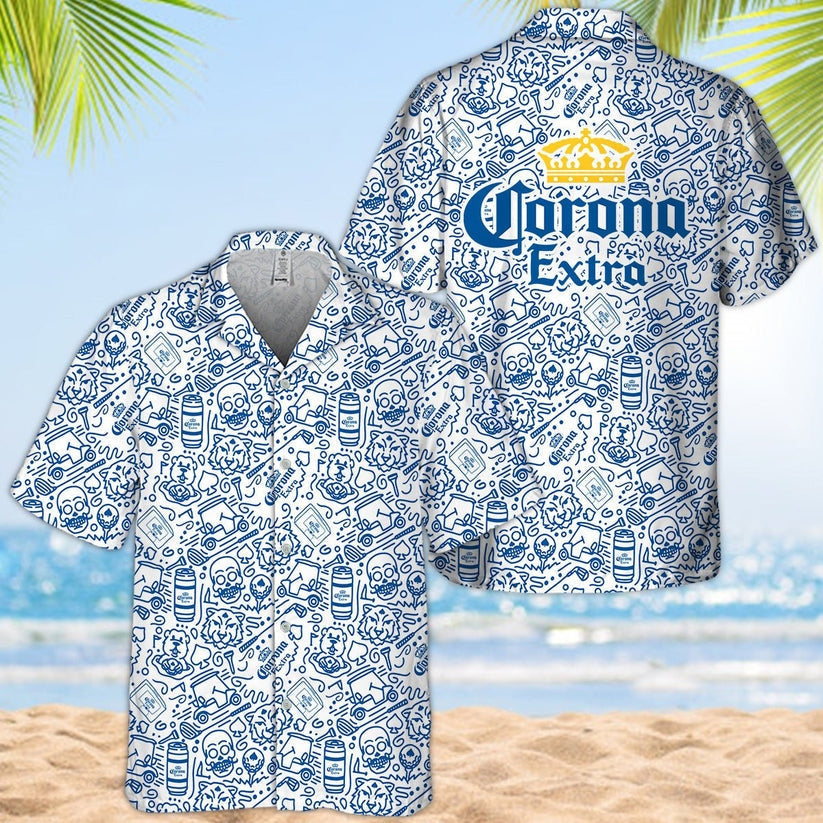 Corona Extra Summer Hawaiian Shirt