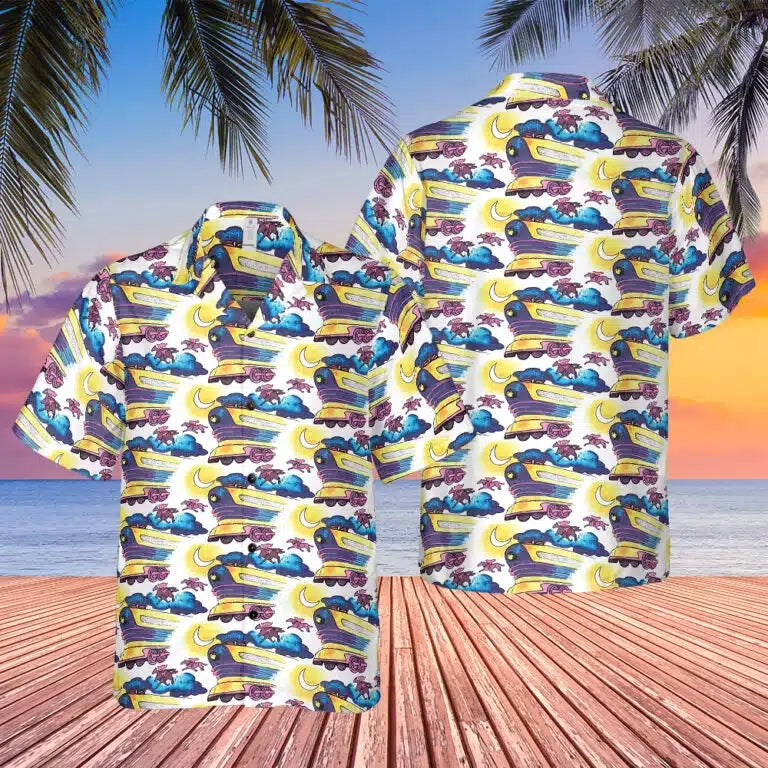 Doc Train Back To The Future Hawaiian Shirt