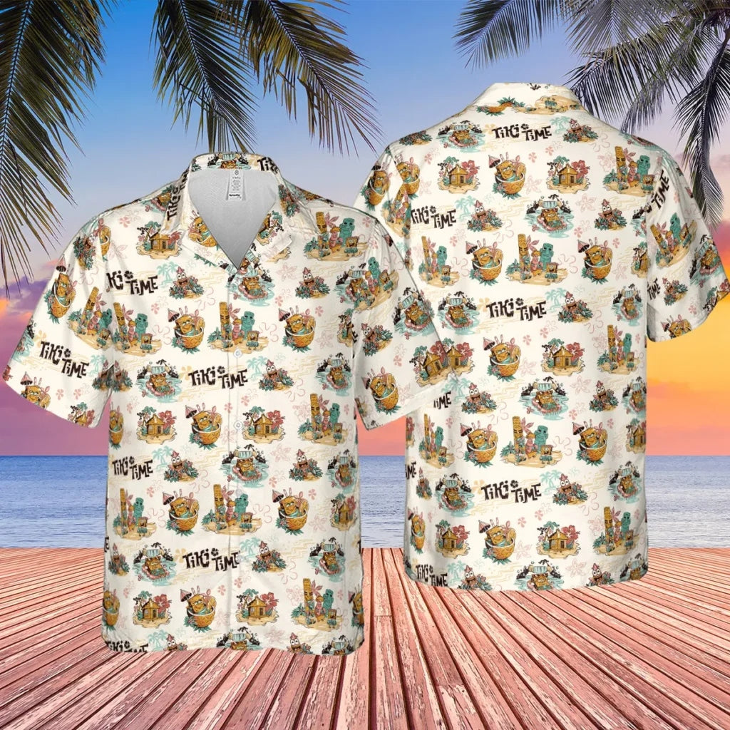 SpongeBob SquarePants Aloha Hawaiian Shirt