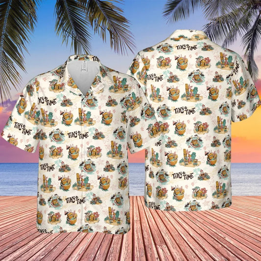 SpongeBob SquarePants Aloha Hawaiian Shirt