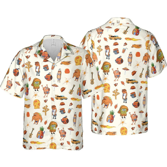 Oceanic Outfits SpongeBob SquarePants Hawaiian Shirt