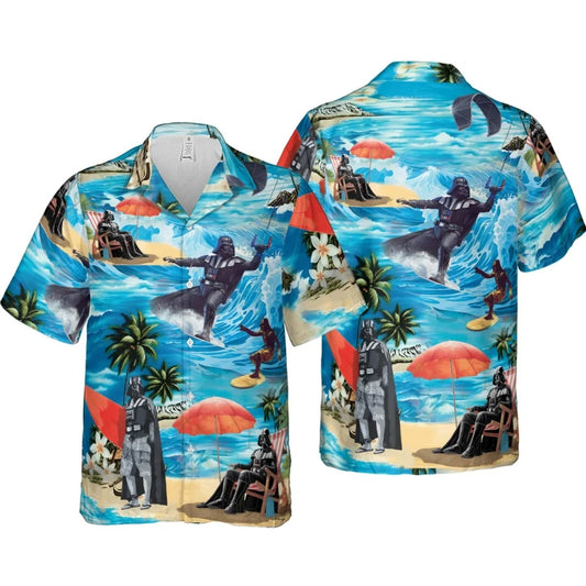 Darth Vader Surfing Star Wars Hawaiian Shirt