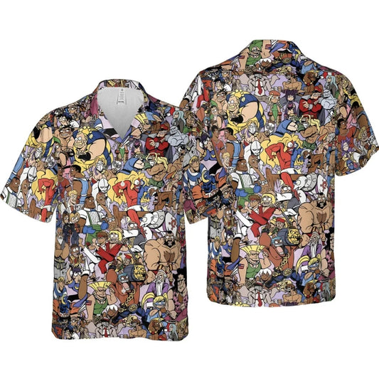All Them Street Fighter Hawaiian Shirt