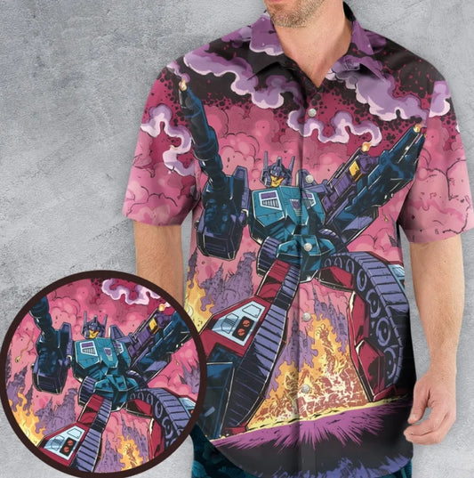 It’s Prime Time Transformers Hawaiian Shirt