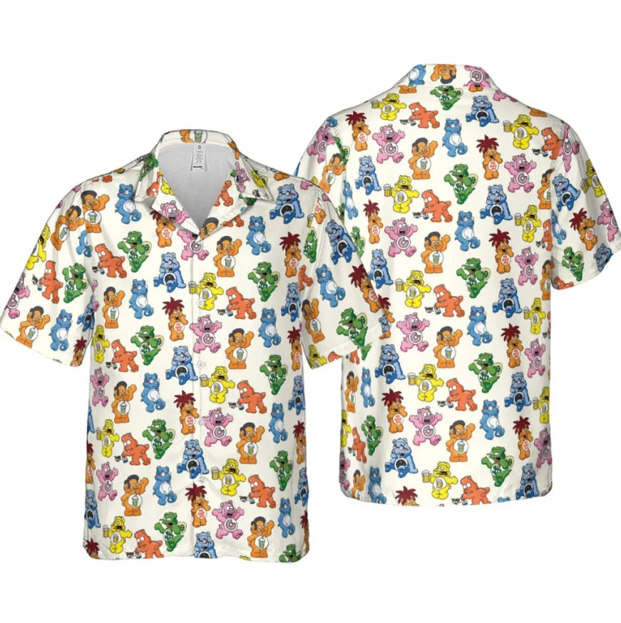 Care Bears and The Simpsons Hawaiian Shirt