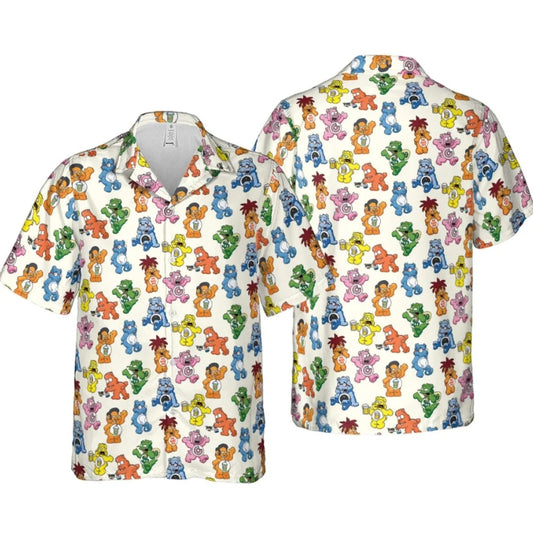 Care Bears and The Simpsons Hawaiian Shirt