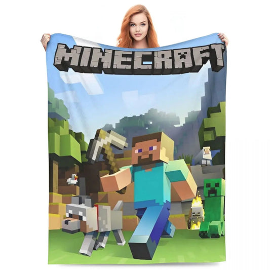 Game Minecraft Blanket