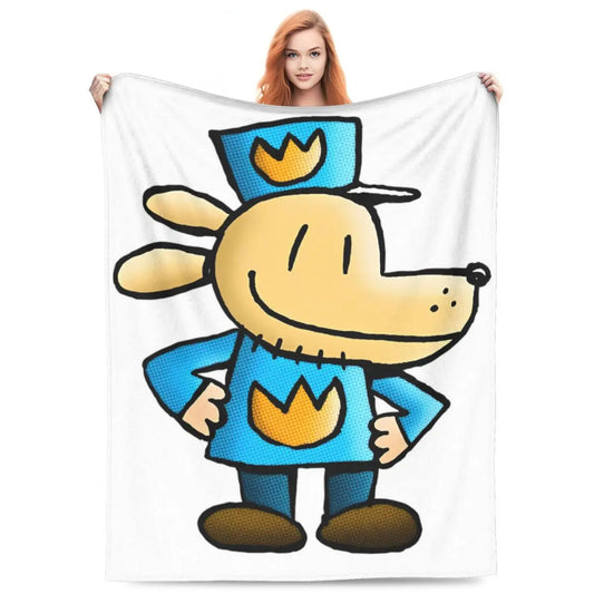 Dog Man Blanket