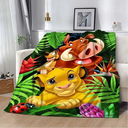 Simba Lion King Throw Blanket