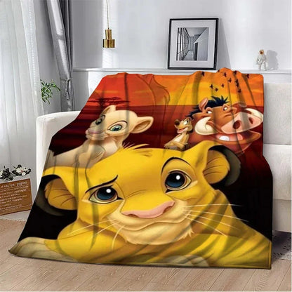 Simba Lion King Throw Blanket