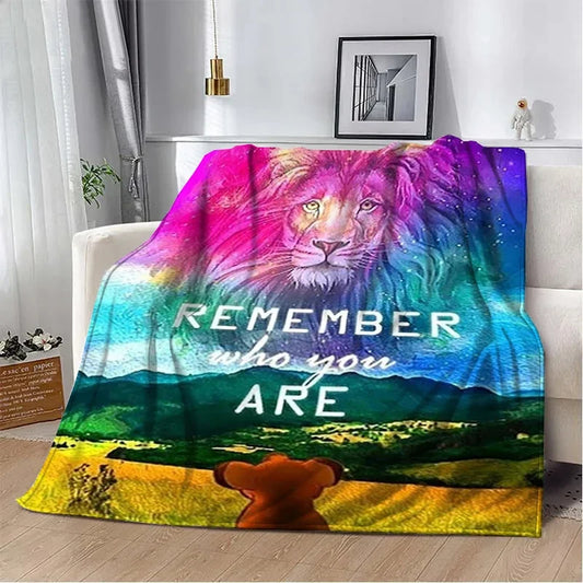 Remember Who You Are Lion King Blanket