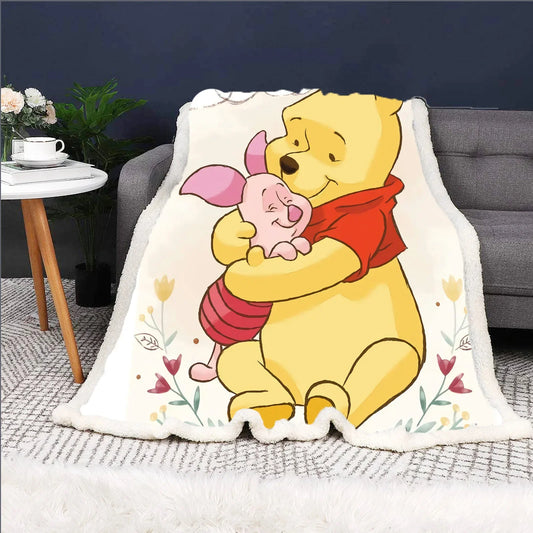 Winnie the Pooh & Piglet Blanket