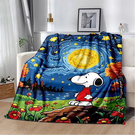 Retro Snoopy Blanket