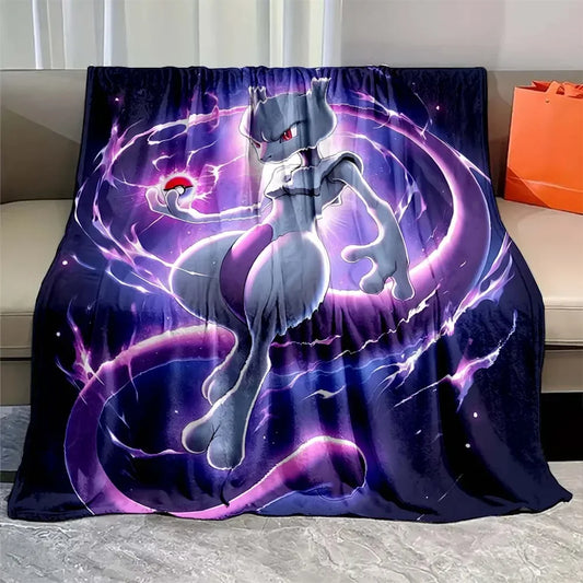 Pokemon Mewtwo Blanket
