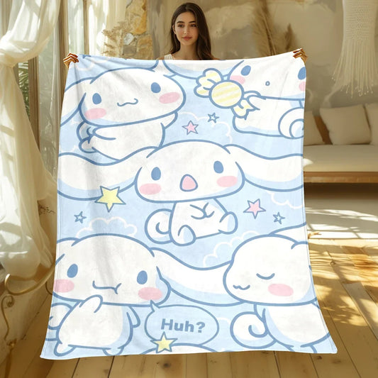 Blue Sanrio Cinnamoroll Blanket