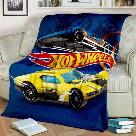 Hot Wheels Throw Blanket