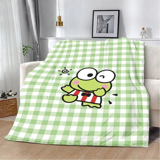 Sanrio Frog Keroppi Blanket