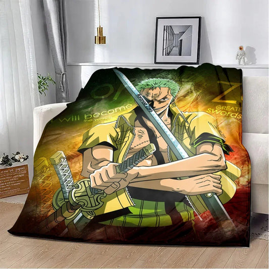 One Piece Zoro Blanket