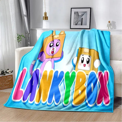 Lanky Box Throw Blanket