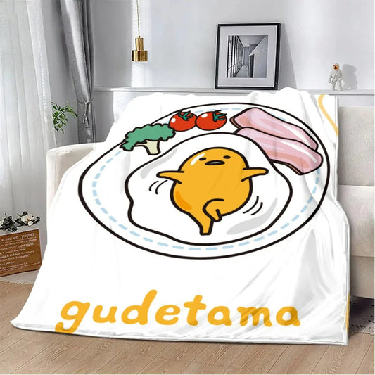 Cute Funny Gudetama Blanket