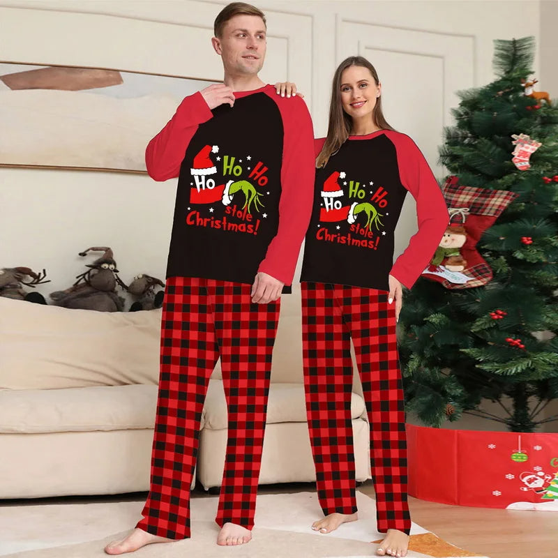 Grinch Stole Christmas Family Pajamas Set