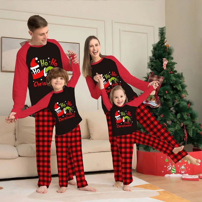 Grinch Stole Christmas Family Pajamas Set