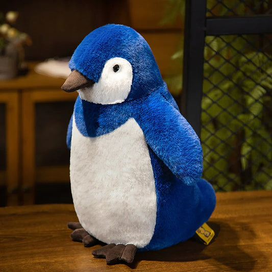 Realistic Colorful Penguin Plush