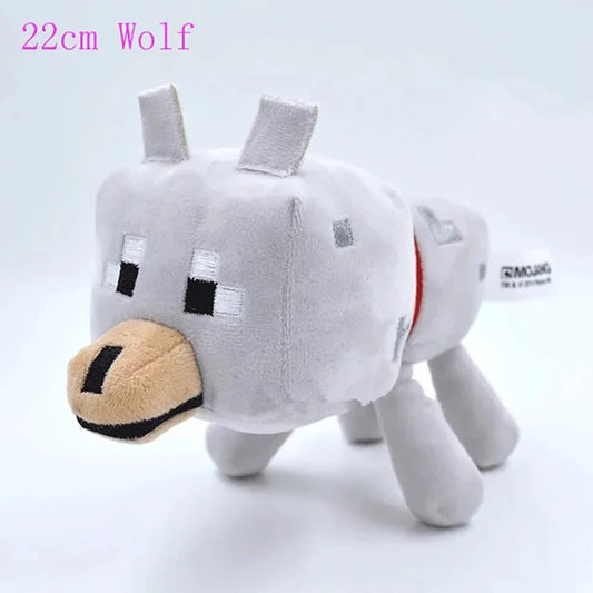Minecraft Wolf Plush