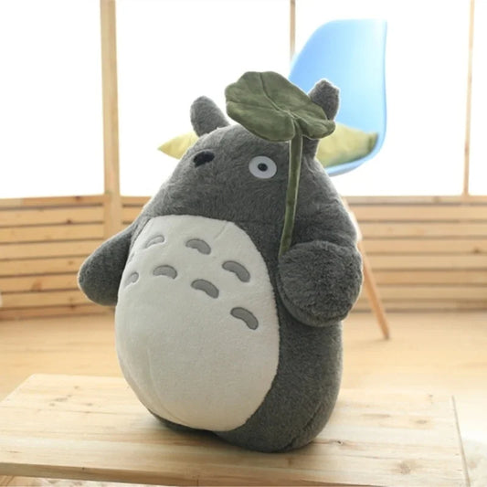 Totoro Lotus Leaf Plush Stuffed Toy