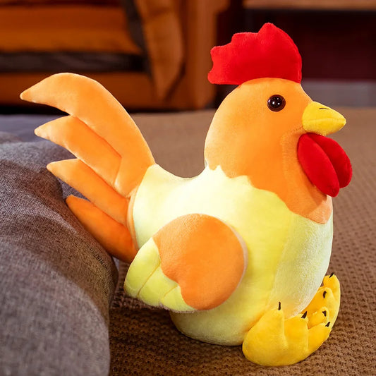 Realistic Chicken Plush Stuffed Animal
