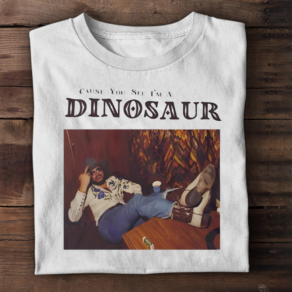 Hank Williams Cause You See I’m A Dinosaur Shirt
