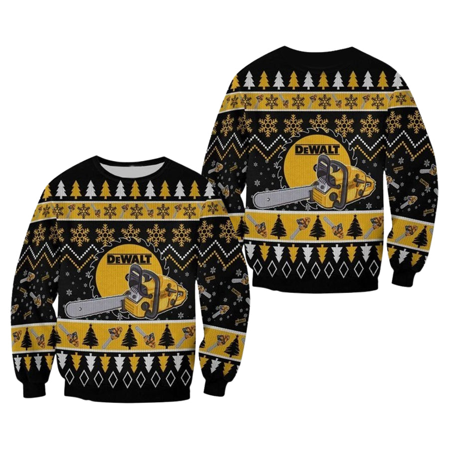 Dewalt Lover Ugly Christmas Sweater
