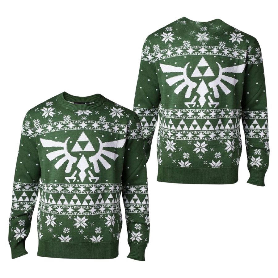 Legend Of Zelda Green Ugly Christmas Sweater