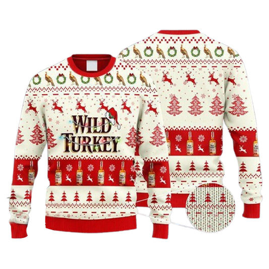 Wild Turkey WhiskeyUgly Christmas Sweater