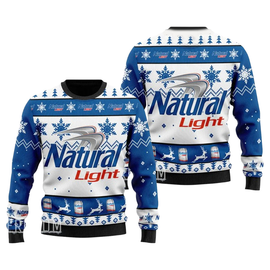 Natural Light Ugly Christmas Sweater
