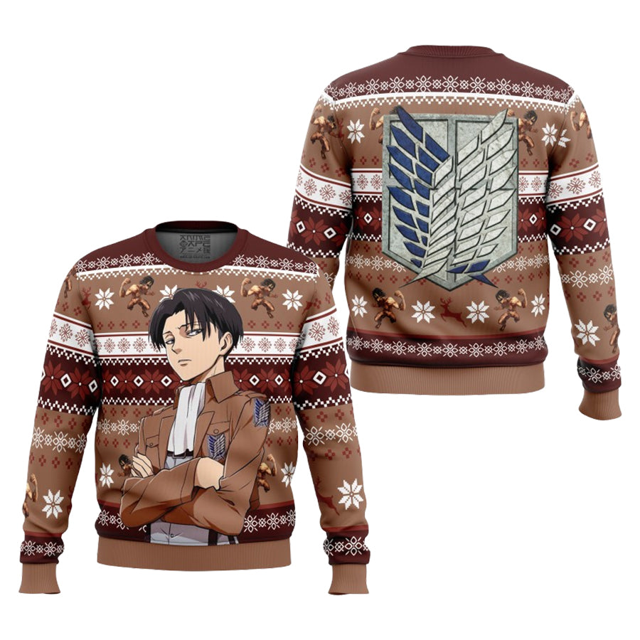 Attack On Titan Ugly Christmas Sweater