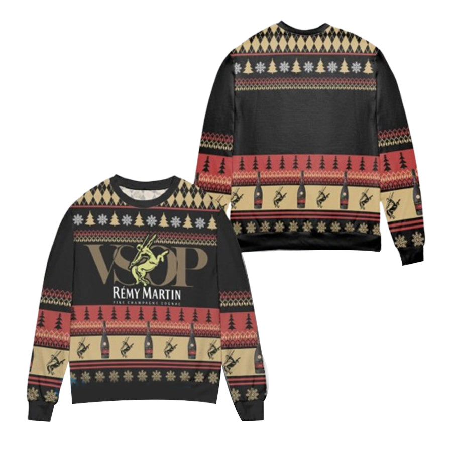Remy Martin Cognac Ugly Christmas Sweater