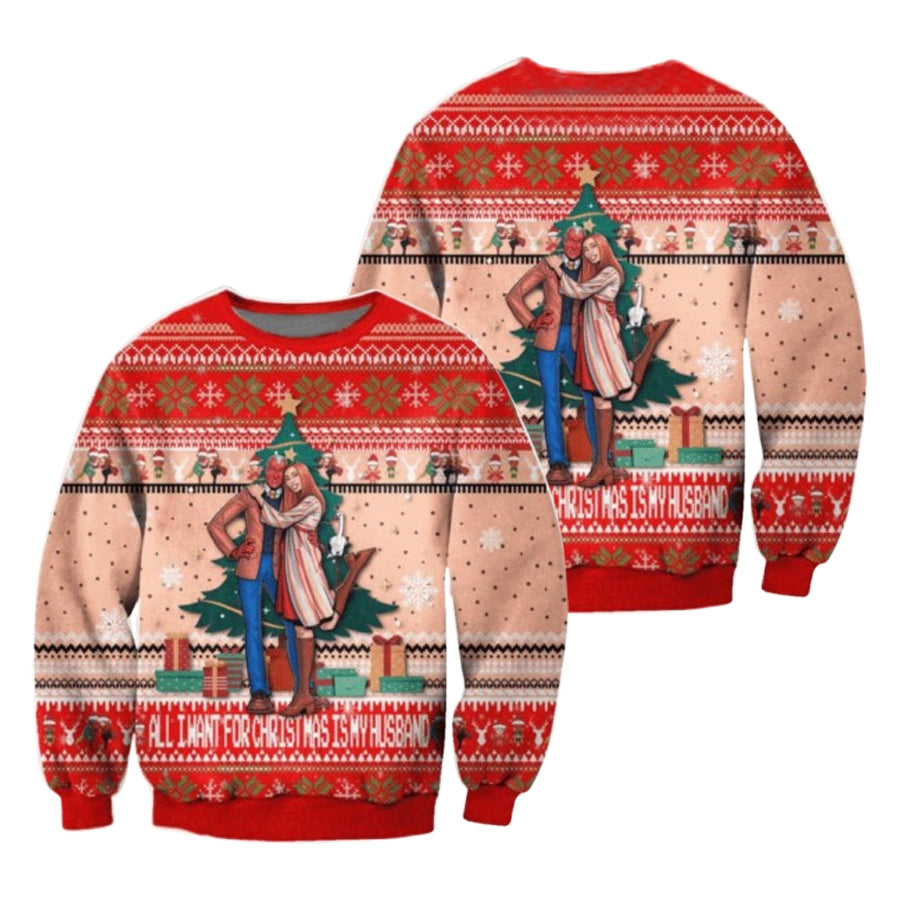 Wanda Vision Ugly Christmas Sweater